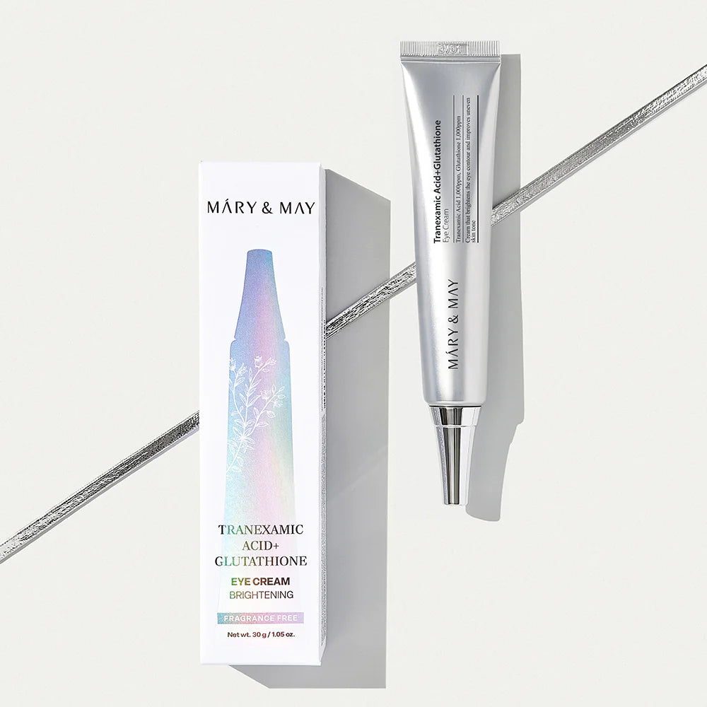 MARY & MAY - Tranexamic Acid + Glutathione Eye Cream 30 GR | Contorno De Ojos Despigmentante
