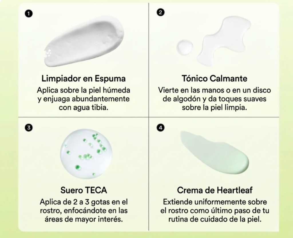 ABIB - Set de Prueba Heartleaf Calming Trial Kit | Set de viaje calmante