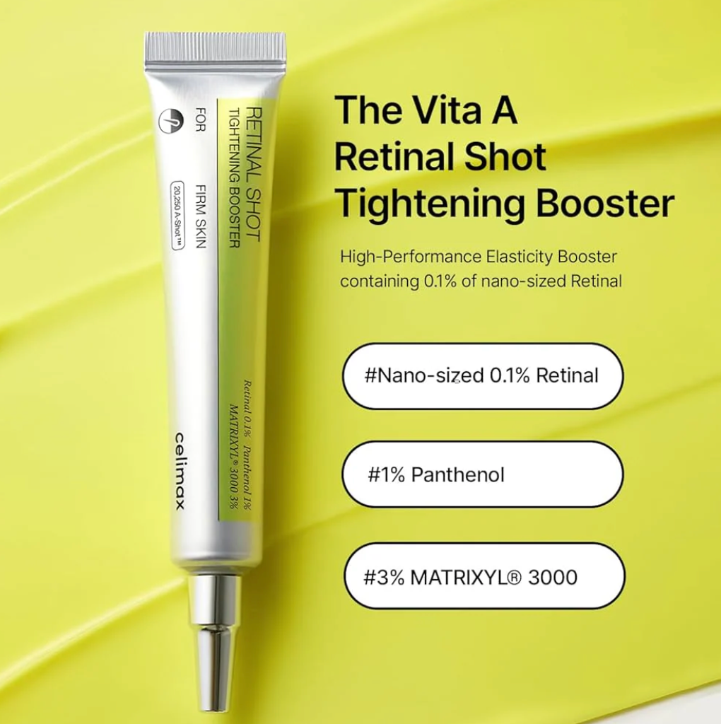 CELIMAX - The Vita-A Retinal Shot Tightening Booster 15 ML | Potenciador Antienvejecimiento