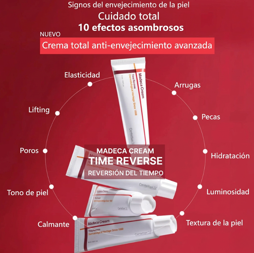 CENTELLIAN 24 - Madeca Cream Time Reverse 50 ML | Crema Antienvejecimiento