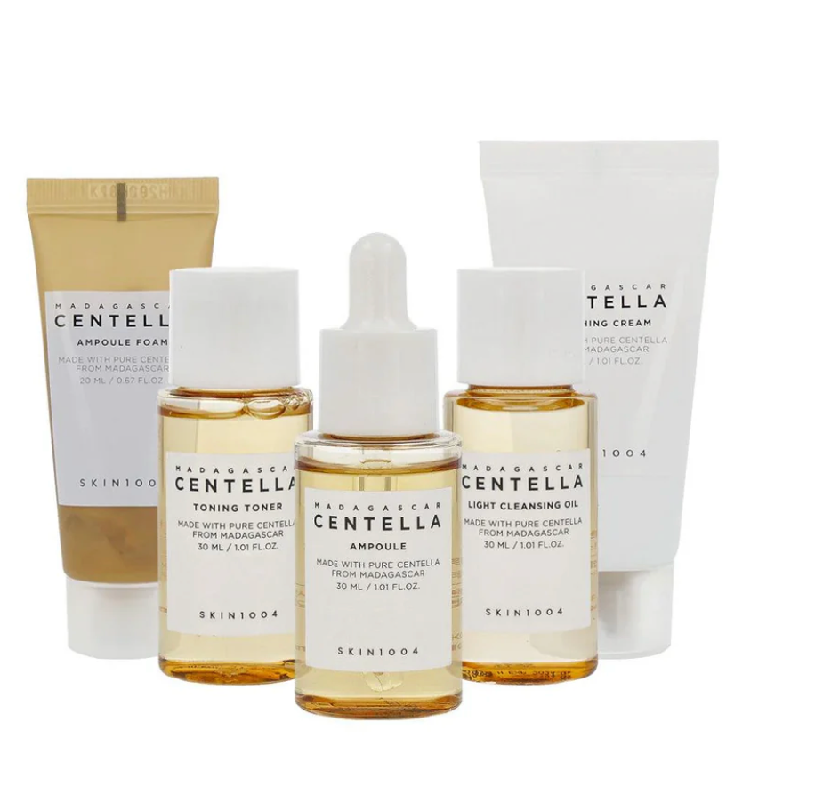 SKIN1004 - Madagascar Centella Travel Kit 5 PZAS | Kit Hidratante Y Calmante