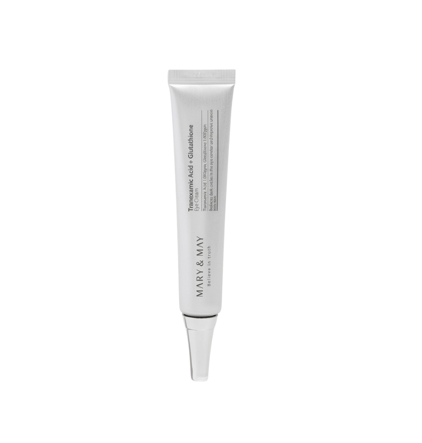 MARY & MAY - Tranexamic Acid + Glutathione Eye Cream 30 GR | Contorno De Ojos Despigmentante