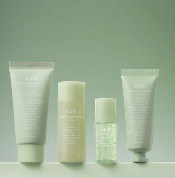 ABIB - Set de Prueba Heartleaf Calming Trial Kit | Set de viaje calmante