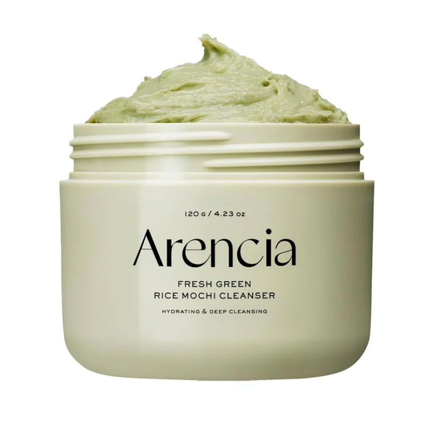 ARENCIA - Fresh Green Rice Mochi Cleanser 120 GR | Limpiador Y Mascarilla Facial Intensivo