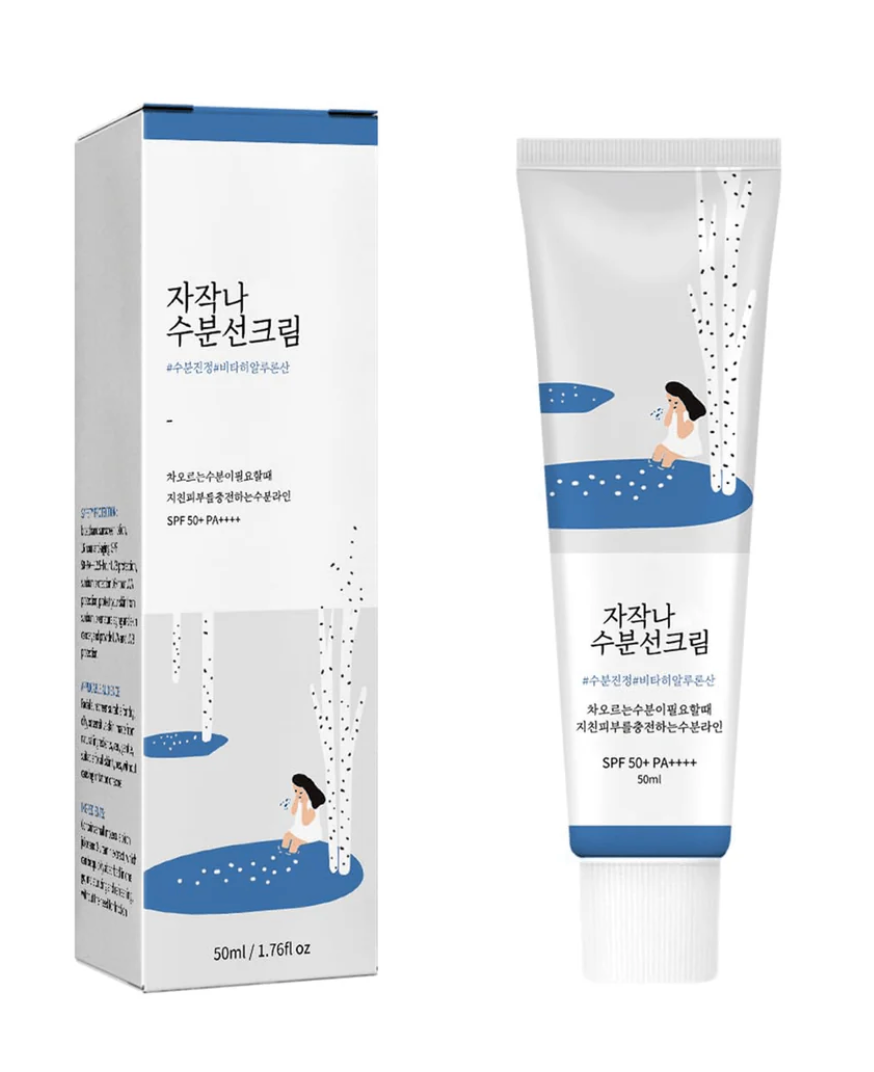 ROUND LAB - Birch Juice Moisturizing Sunscreen SPF 50+ PA++++50 ML | Protector Solar Despigmentante