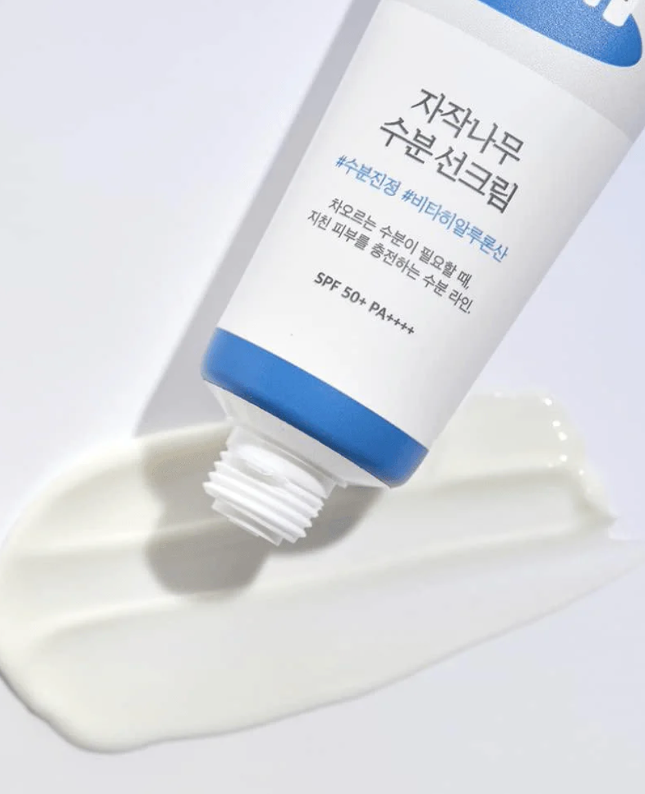 ROUND LAB - Birch Juice Moisturizing Sunscreen SPF 50+ PA++++50 ML | Protector Solar Despigmentante