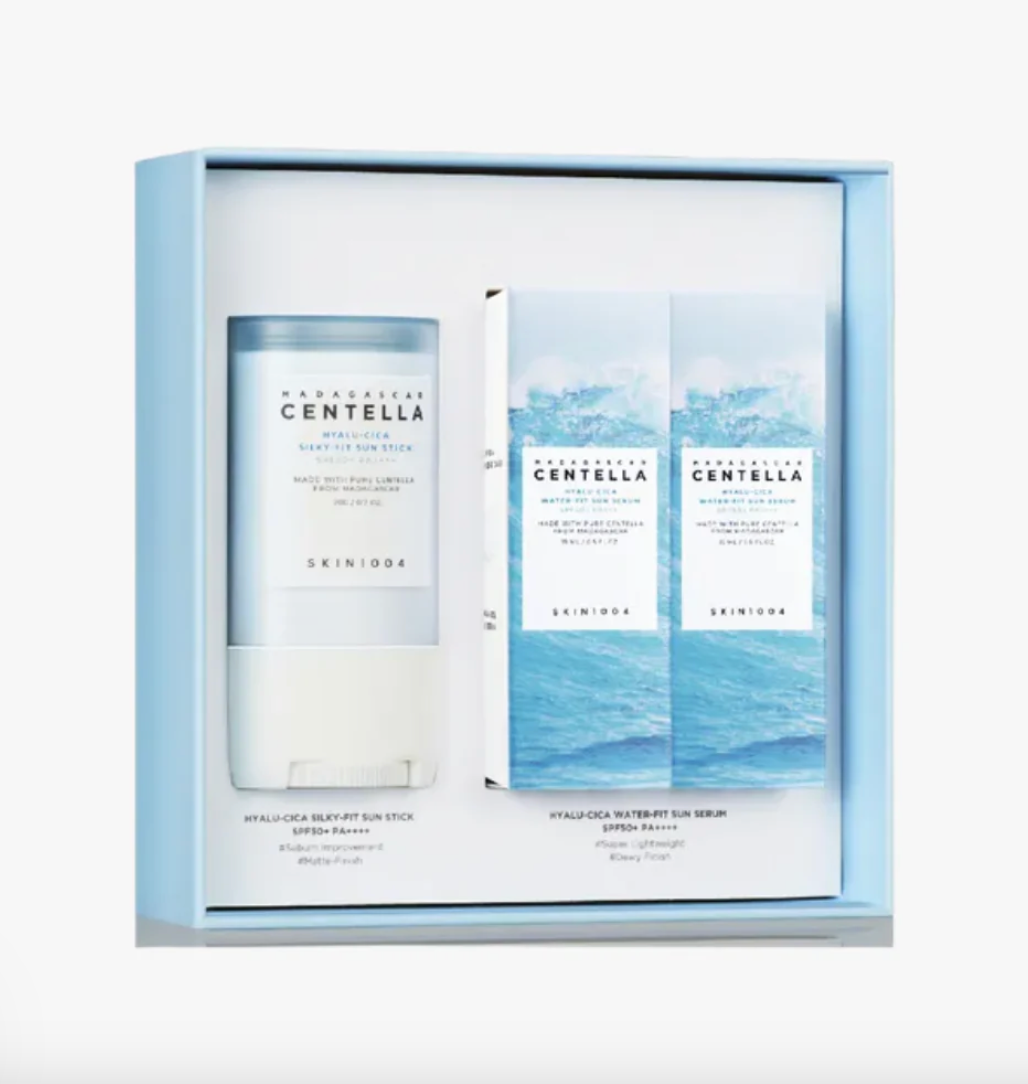 SKIN1004 - Set de Cuidado Solar Hyalu-Cica Sunsational Kit 3 PZAS | Protector Solar