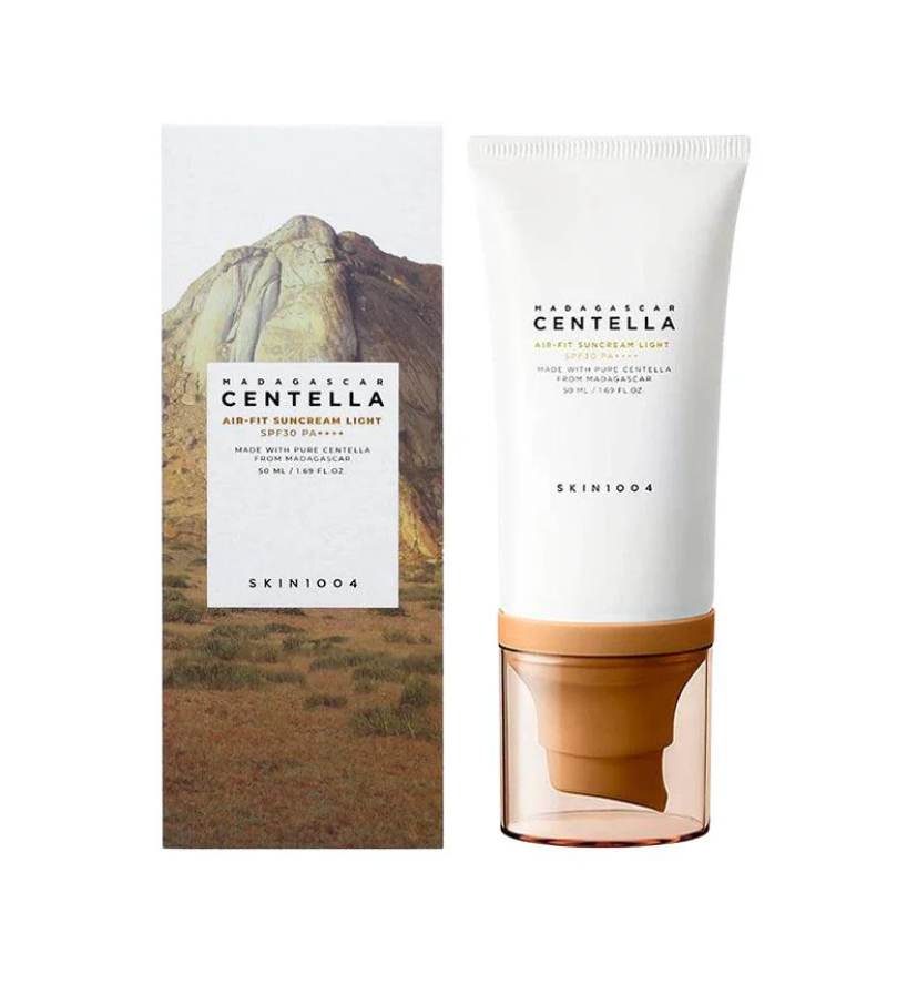 SKIN1004 - Madagascar Centella Air-Fit Suncream Light SPF30 PA++++ 50 ML | Protector Solar Mineral