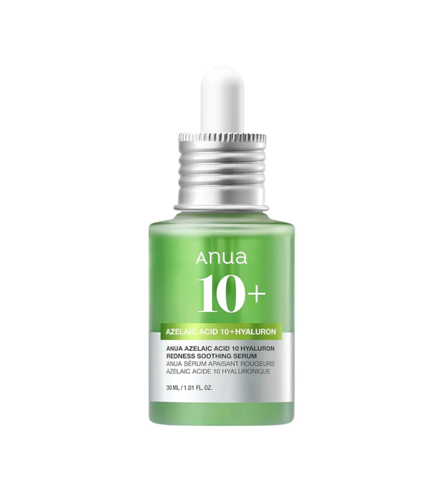 ANUA - Azelaic Acid 10 Hyaluron Redness Soothing Serum 30 ML | Suero Calmante E Hidratante