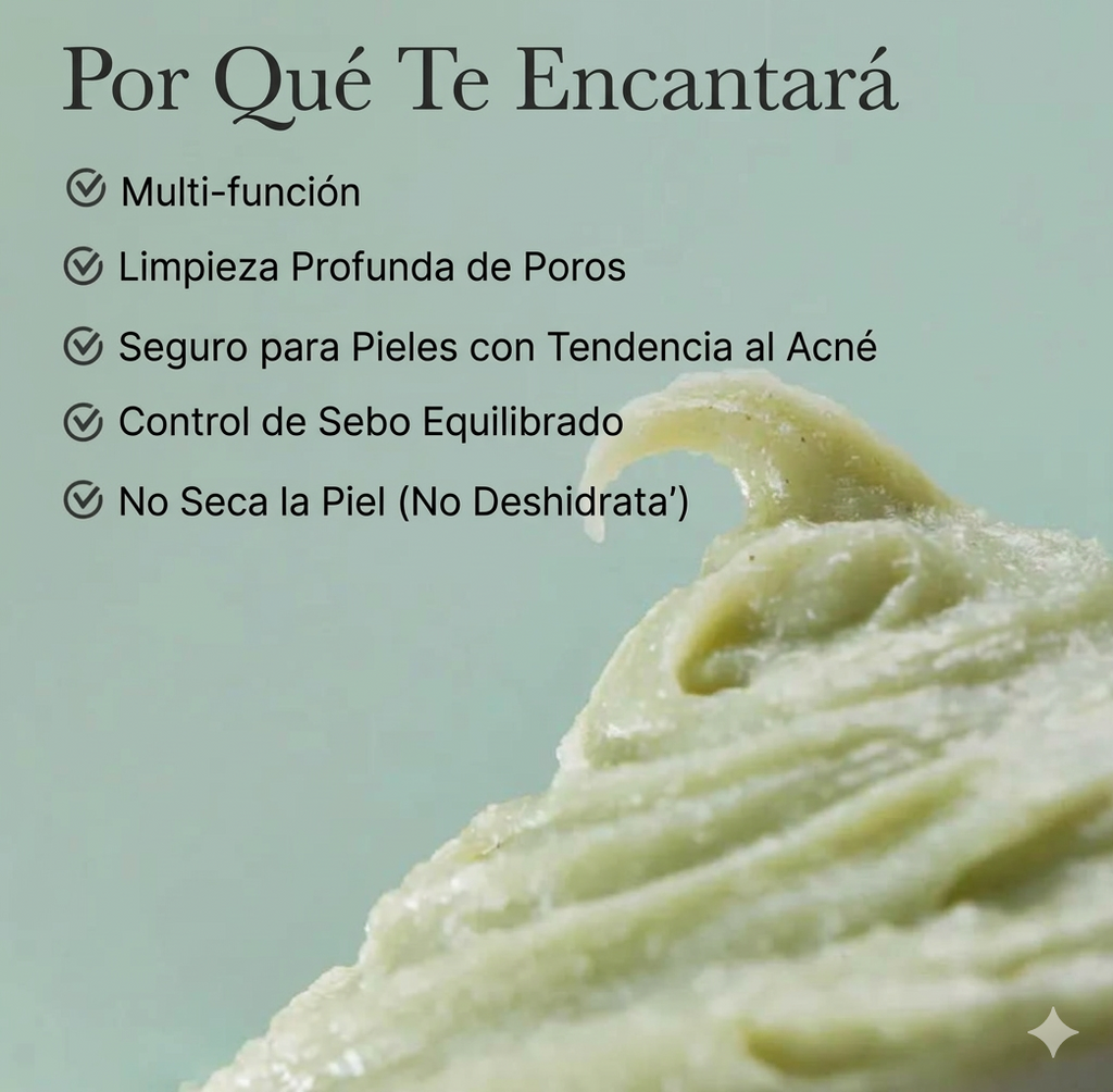 ARENCIA - Fresh Green Rice Mochi Cleanser 120 GR | Limpiador Y Mascarilla Facial Intensivo