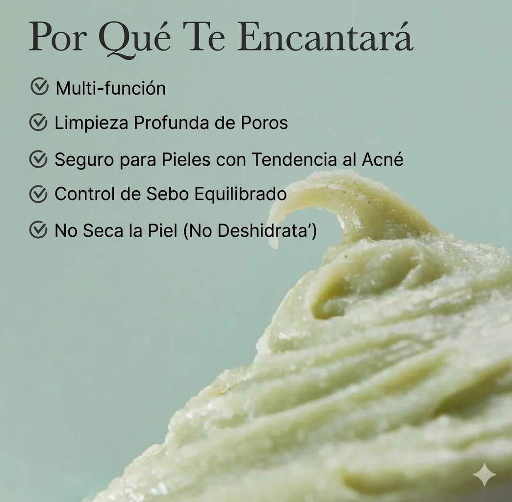 ARENCIA - Fresh Green Rice Mochi Cleanser 120 GR | Limpiador Y Mascarilla Facial Intensivo