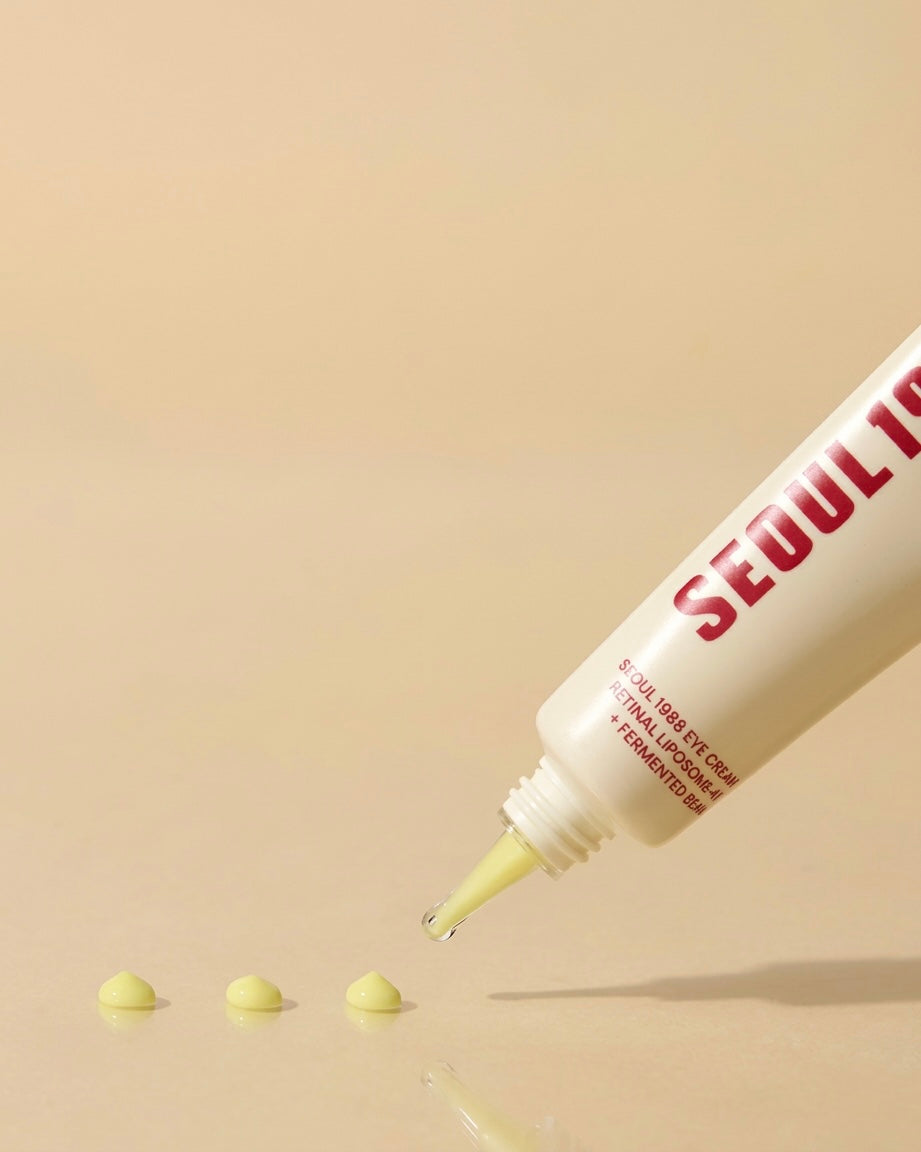 K-SECRET - SEOUL 1988 Eye Cream: Retinal Liposome 4% + Fermented Bean30 ML | Contorno de Ojos Antiedad